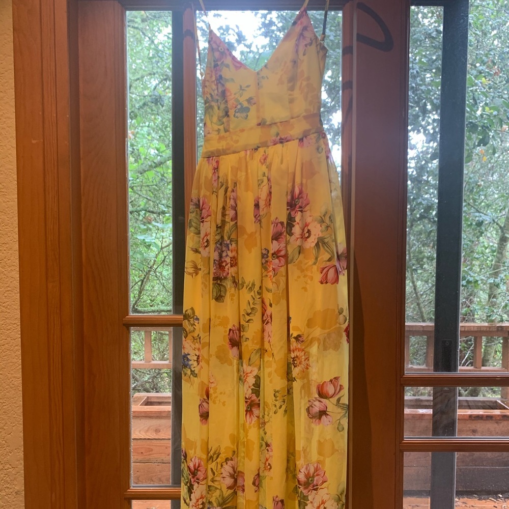 Beautiful floral print dress